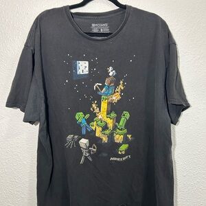 Minecraft Graphic T-Shirt - Black